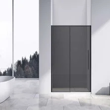 Vincea Душевая дверь Slim-N 140 см, прозрачное, оружейная сталь VDS-4SN140CLGM