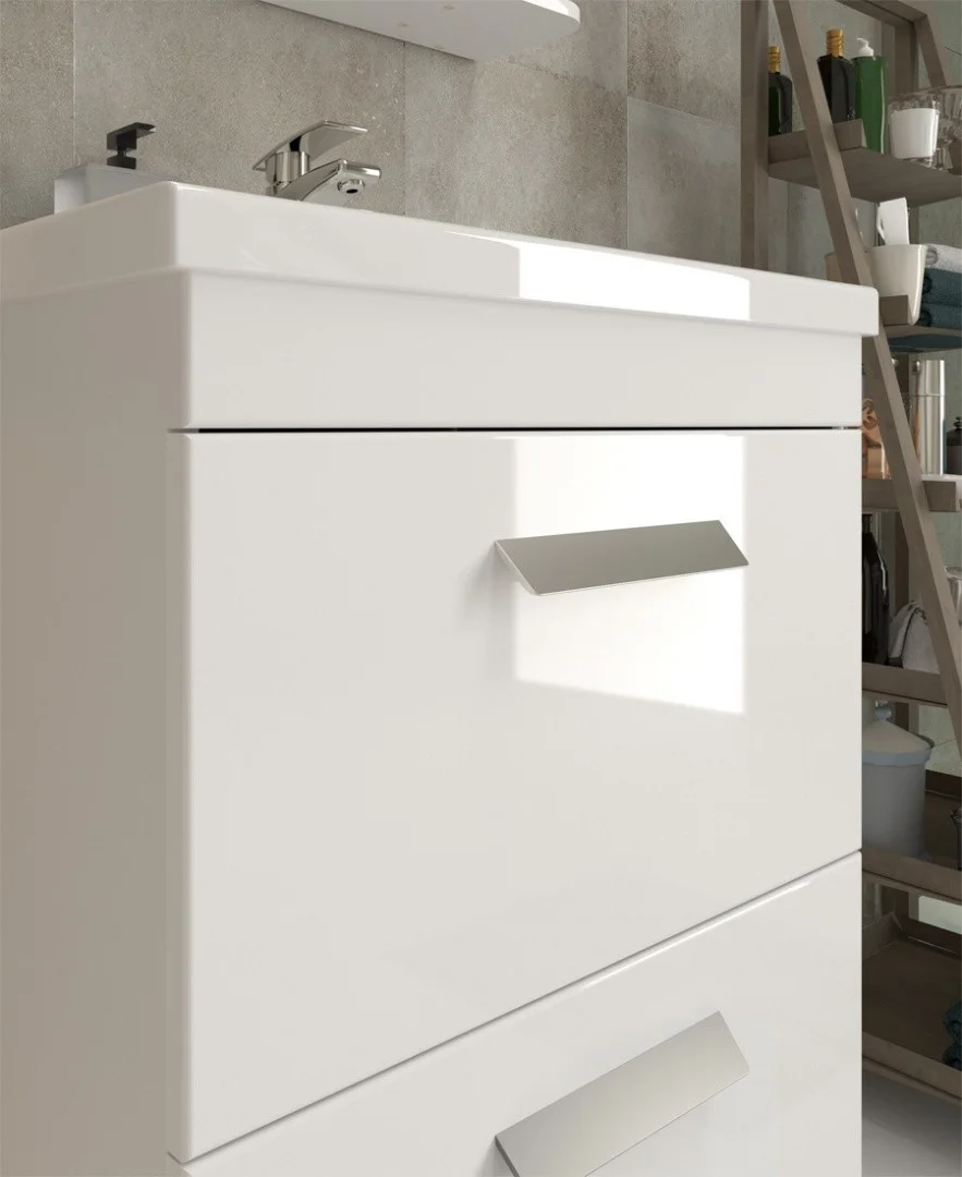 Приобрести vigo тумба с раковиной nova 70см, 2 ящика, напольная, белая tn.nov.mir.70.2y