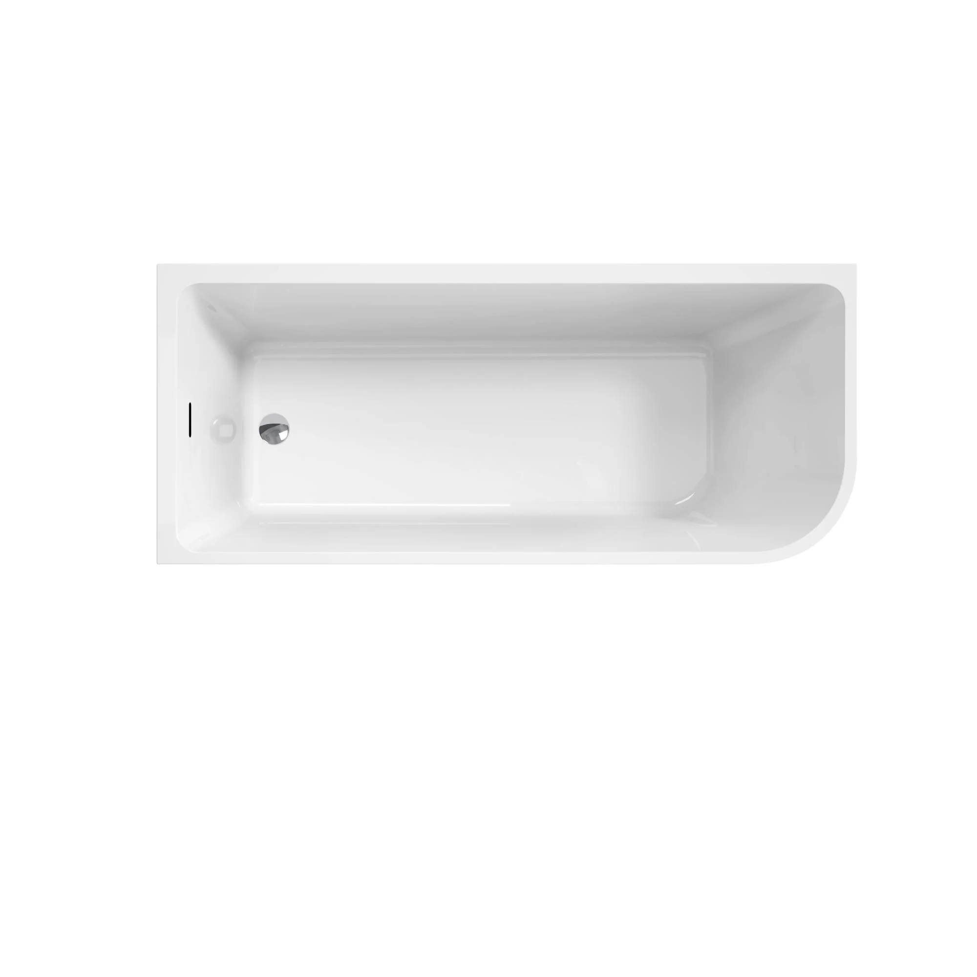 Приобрести belbagno акриловая ванна 150х73 см, угловая, белая bb712-1500-730-l