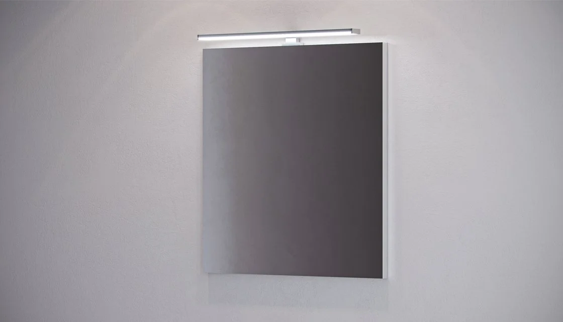 Приобрести зеркало velvex klaufs 70 см с led-светильником, сенсорное включение zkkla.70-14