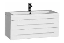 Aquanet Тумба с раковиной Нота 90 см, белая