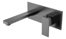 Boheme Смеситель для раковины Qubic Matt Gun Metal 475-GM