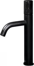 Boheme Смеситель для раковины Stick, высокий, черный 122-B-MR-B