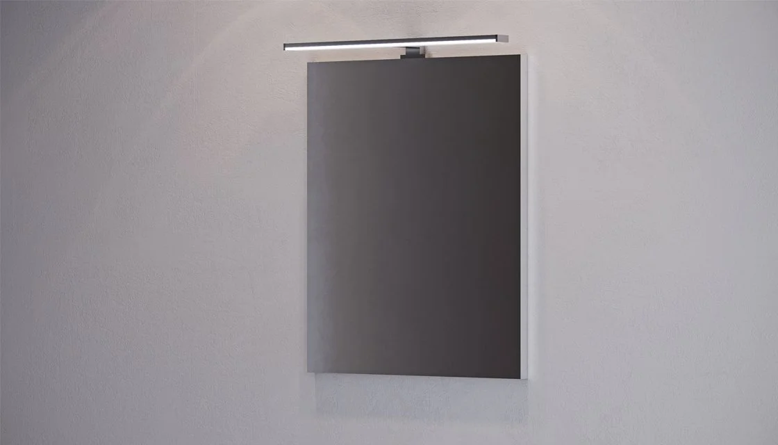 Приобрести зеркало velvex klaufs media 60 см с led-светильником, сенсорное включение zkkla.60-14