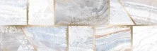 Декор настенный Alma Ceramica Allure 200x600, разноцветный узор