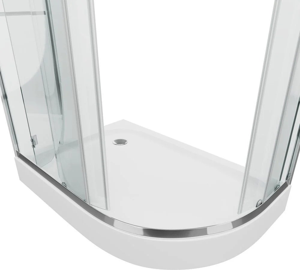 Приобрести grossman душевое ограждение classic 120х80 см, асимметричное, хром\ прозрачное gr-9120l l