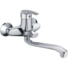 HAIBA Смеситель для ванны 184мм, хром HB-2206