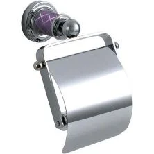 Boheme Держатель туалетной бумаги Murano, хром\фиолетовый 10901-V-CR