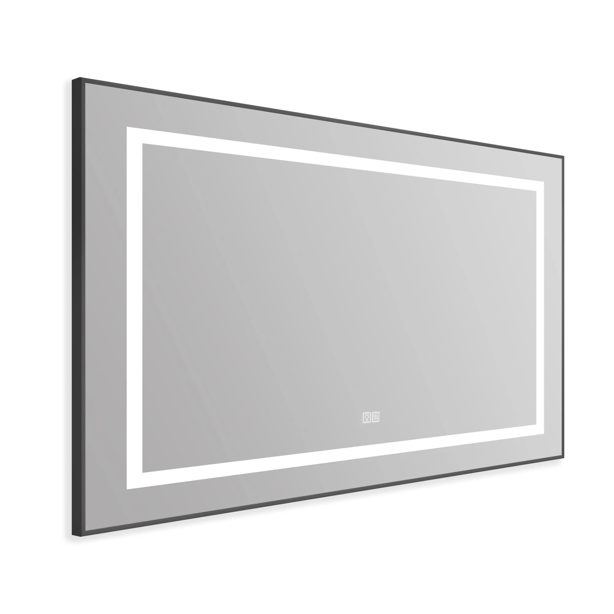 Приобрести belbagno зеркало 98,5х68,5 см spc-kraft-985-685-tch-warm-nero