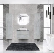 Cezares Тумба со столешницей MOLVENO 46 80 см Beton, бетон MOLVENO 46-80-2C-SO-BET