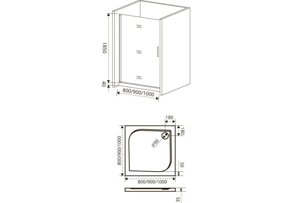 Приобрести bas дверь душевая fantasy dr-100-f-ch 100 см хром/узор