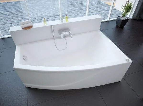 Приобрести акриловая ванна асимметричная aquatek оракул r 180x125 см