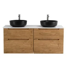BelBagno Тумба со столешницей ETNA-H60 140 см, подвесная Rovere Nature