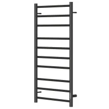 Полотенцесушитель электрический Point 500х1000 Аврора П10, черный PN10850B