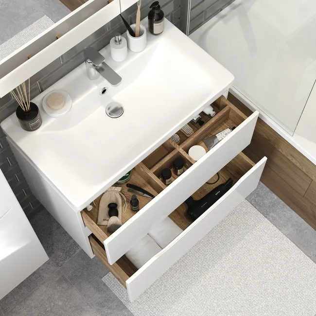 Приобрести briz тумба подвесная city 70 см, белая, т18-70