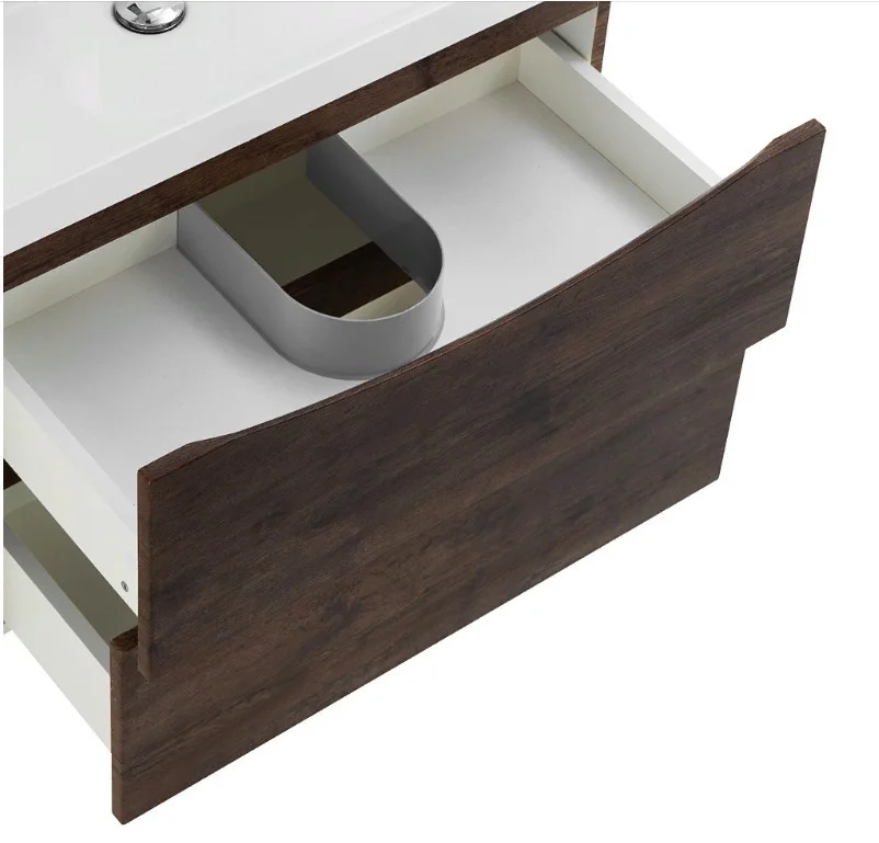 Приобрести тумба подвесная с раковиной belbagno marino-700-2c-so-rw-p 70 см, rovere moro