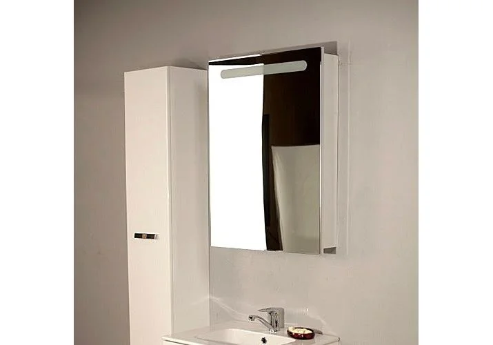 Приобрести зеркальный шкаф roca victoria nord 60 см, левый, белый z.ru90.0.002.9