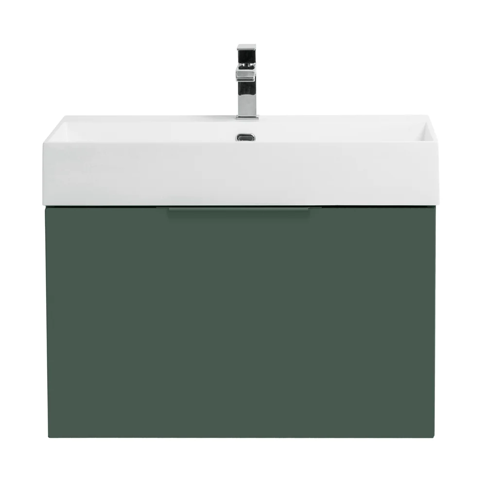 Приобрести cezares тумба подвесная с раковиной premium 70 см verde opaco, серая 55400