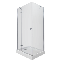 Тритон Душевое ограждение Брава 120Х80 см, хром, прозрачное Щ0000054194