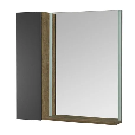 Приобрести акватон модуль для зеркала, подвесной терра 35см, дуб кантри/антрацит