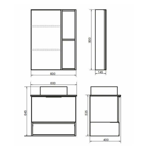 Приобрести сomforty тумба со столешницей и раковиной "штутгарт-60" дуб тёмно-коричневый с отверстием под смеситель №12
