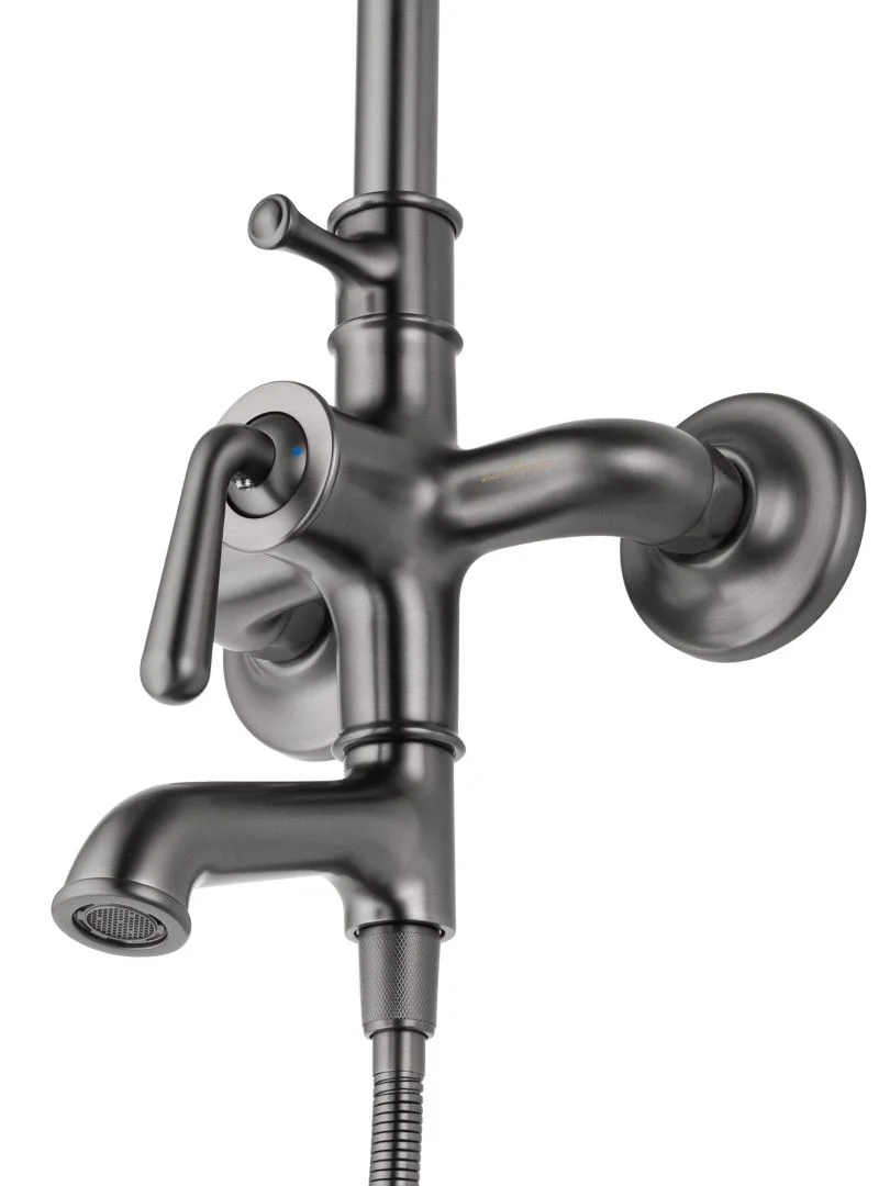 Приобрести душевая система wonzon & woghand steam, темный графит (ww-88739008-bgm)