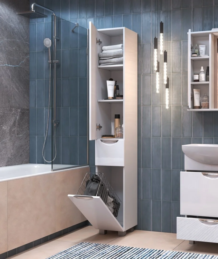 Приобрести vigo пенал callao, напольный, 30см, белый pn.cal.30