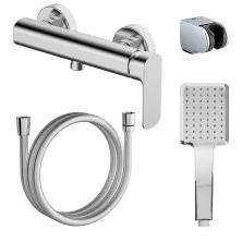 Azario Смеситель для душа Asher 252мм, хром AZ-VNN338311C