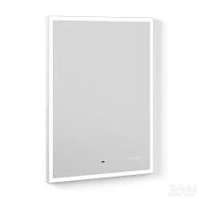 Briz Зеркало ELEN 60х80 см, с подсветкой, подогревом,часы, температура, сенсорное включение , белое, ПДЗ42-60