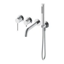 Смеситель для ванны встраиваемый WONZON & WOGHAND STICK, Хром (WW-889017-CR)