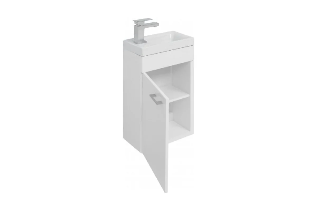 Приобрести aquanet тумба с раковиной нота 40 см, r (moduo) белая