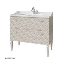 Caprigo Тумба с раковиной ROMA 90 см, светло бежевая