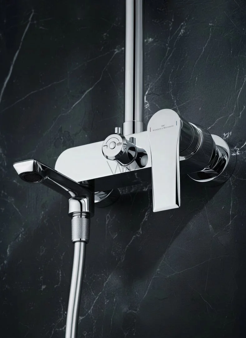 Приобрести душевая система wonzon & woghand brilliant, хром (ww-88047079-cr)