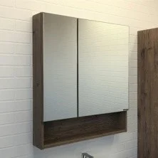 Сomforty Зеркало-шкаф Никосия 70 дуб темный