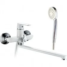 HAIBA Смеситель для ванны 230мм, белый HB-22804