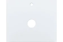 Aquanet Столешница Терра 90 см, белый матовый