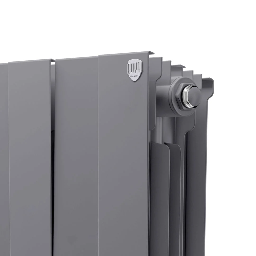 Приобрести royal thermo радиатор биметаллический pianoforte 300 /silver satin ( серебристый ) - 10 секц.