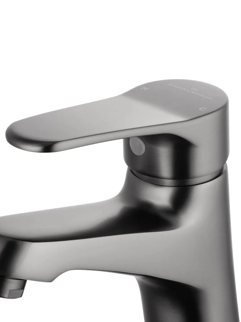 Приобрести смеситель для раковины wonzon & woghand, темный графит (ww-a40212-bgg)