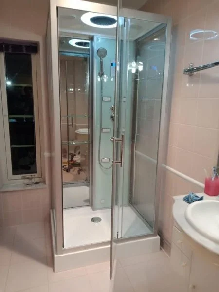 Приобрести frank душевая кабина frank f501, прямоугольная, пристенная