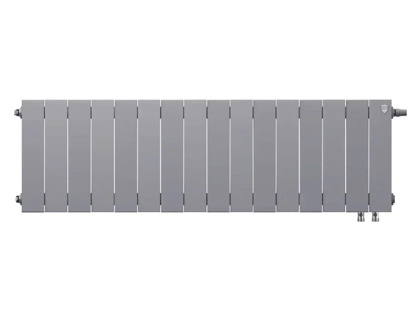 Приобрести royal thermo радиатор биметаллический pianoforte 300 /silver satin ( серебристый ) vdr - 16 секц.