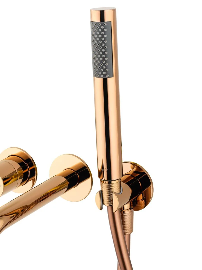 Приобрести смеситель для ванны встраиваемый wonzon & woghand tor, розовое золото (ww-88889073-rg)