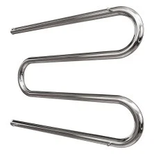 Полотенцесушитель водяной Point 600х600 М-образный с полкой 1, хром PN38666P