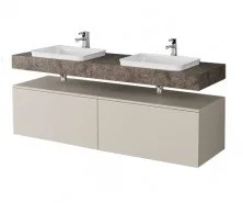 Тумба подвесная со столешницей Velvex Unit 160 см