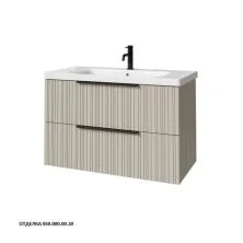 Caprigo Тумба с раковиной RAIN 90 см, бежевая, эмаль