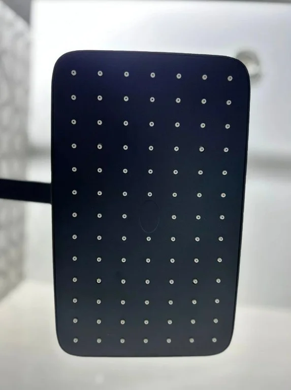 Приобрести душевая система vieir cielo 974 мм, с термостатом, черный v393561c