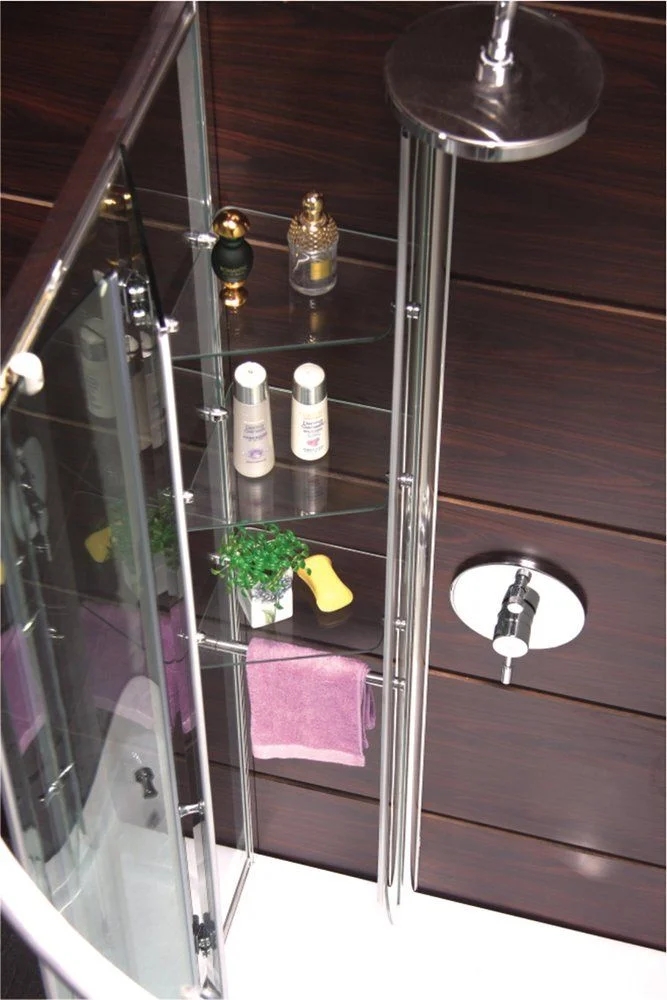 Приобрести grossman душевое ограждение classic 120х80 см, асимметричное, хром\ прозрачное gr-9120l l