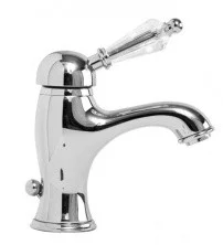 CEZARES Смеситель для раковины VINTAGE,с донным клапаном, хром VINTAGE-LSM1-01-Sw