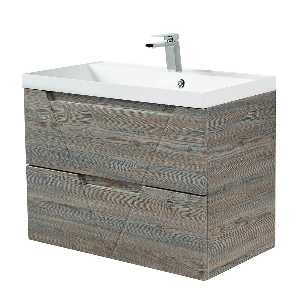 Приобрести belbagno тумба с раковиной vittoria100 см, подвесная pino, белая раковина