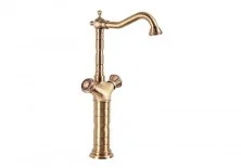 Смеситель для раковины высокий Bronze de Luxe Royal 21973/1, бронза
