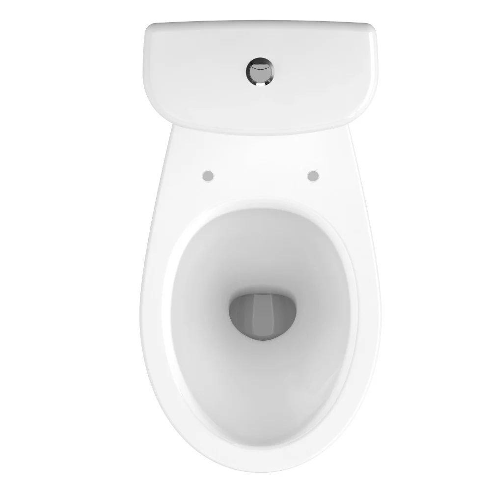 Приобрести напольный унитаз-компакт cersanit trento + крышка полипропилен